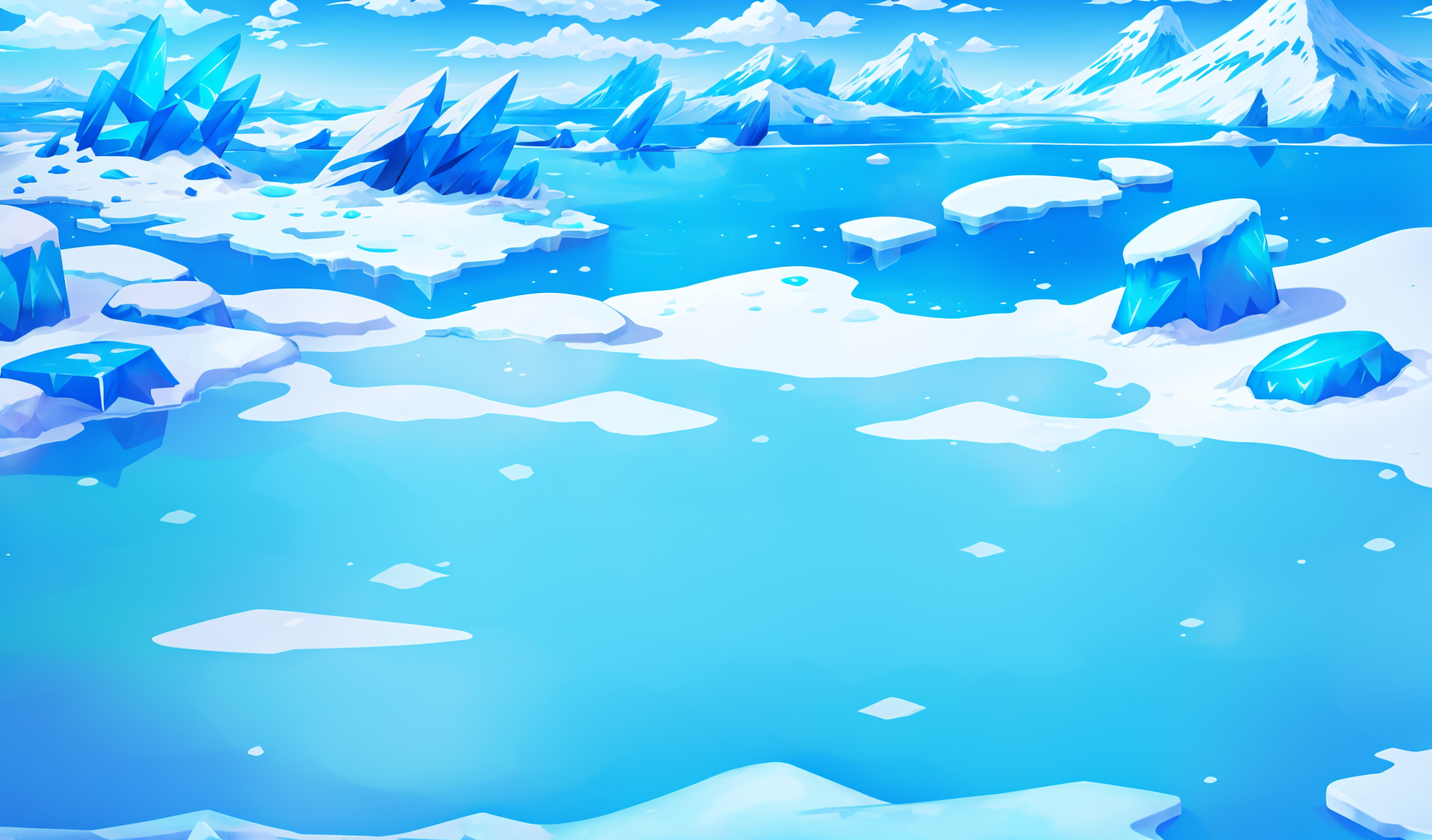 15008-762222472-Concept art, horizontal scenes, horizontal line composition, ice, scenery, outdoors, no humans, blue theme, snow, day, mountain,.png